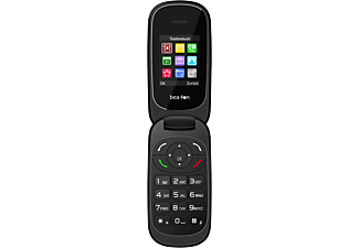 BEAFON C220 Flip DualSIM fekete nyomógombos kártyafüggetlen mobiltelefon