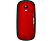 BEAFON C220 Flip DualSIM piros nyomógombos kártyafüggetlen mobiltelefon