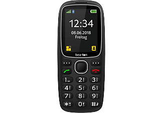 BEAFON SL-360 Ergonomikus fekete nyomógombos kártyafüggetlen mobiltelefon