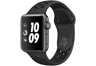 APPLE MQL42TU/A - MTF42TU/A S3 Nike+ Gps 42mm Alüminyum Kasa Kordon Uzay Grisi