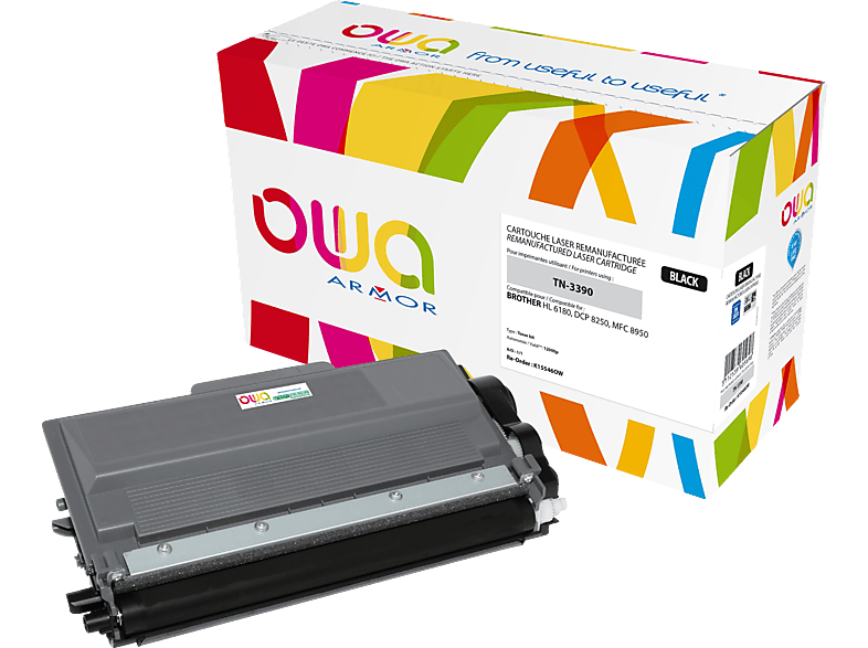 Owa K Ow Toner Schwarz Brother Tn Toner Toner Schwarz Online