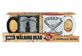 The Walking Dead: Daryl VS Negan mini bögre szett (2db)