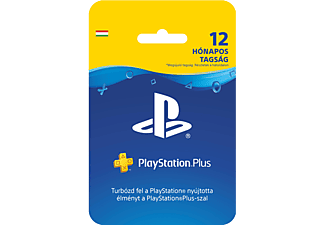 Playstation Plus 12 Hónapos tagság kártya