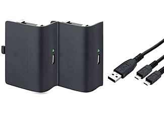 VENOM Xbox One akkumulátor csomag + töltőkábel, fekete (VS2850)
