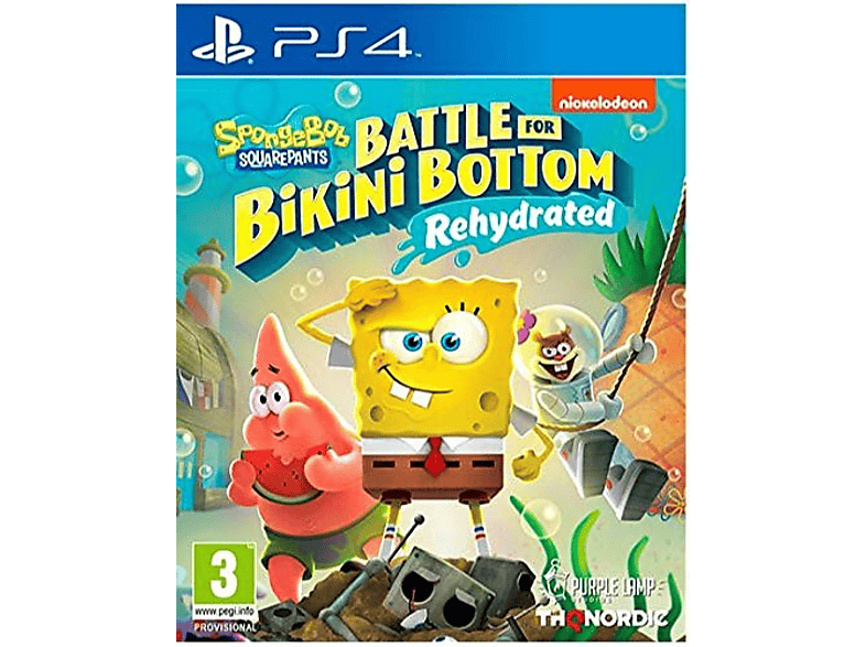 PS4 Bob Esponja SpongeBob SquarePants Battle For Bikini Bottom