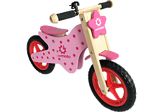 YAKIMOTO 5037 Gyermek futókerékpár, fa, rózsaszín, Stella