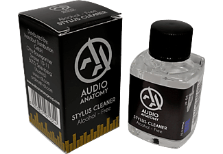 Audiophile minőségű tű- /fejtisztító folyadék puha kefével, 30 ml