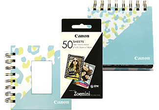 CANON Zoemini Zink ZP-2030 fotópapír 50 lap + fotóalbum + képkeret