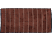 NATURTEX Melange törölköző, 50x100cm, csokibarna