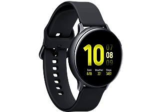 SAMSUNG Galaxy Watch Active 2 BT-Version 44mm - Smartwatch (20 mm, Silikon, Aqua Black)