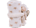 NATURTEX Baby pléd plüss báránnyal, fehér, 100x75 cm