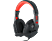 REDRAGON H120 Ares Gamer Headset, Fekete/Piros