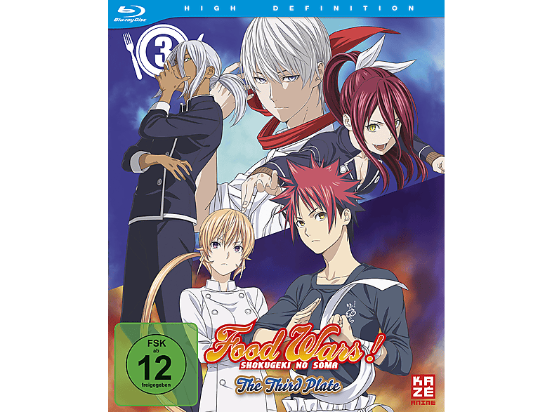 Food Wars The Third Plate 3 Staffel Vol 2 Blu Ray Auf Blu Ray