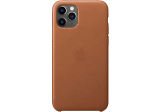 APPLE iPhone 11 Pro bőr tok - vörösesbarna