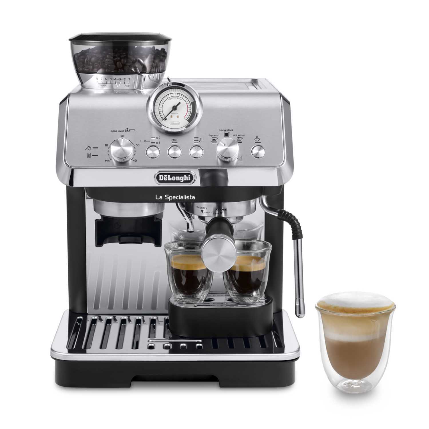 M/CAFFE' ESPRESSO DE LONGHI La Specialista EC9155.MB, 1400 W, Dark grey