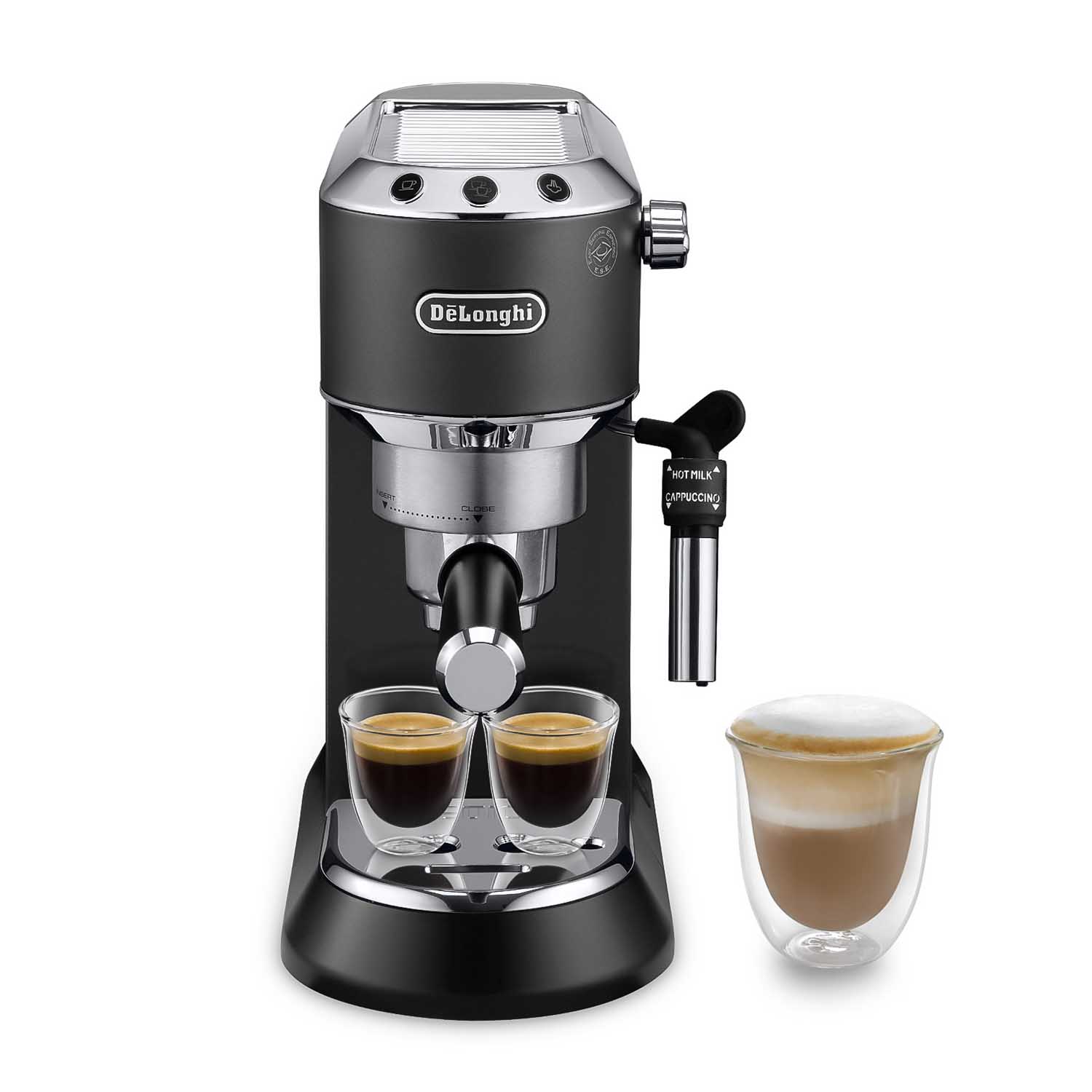 M/CAFFE' ESPRESSO DE LONGHI Dedica EC685.BK, 1350 W, Nero MediaWorld.it