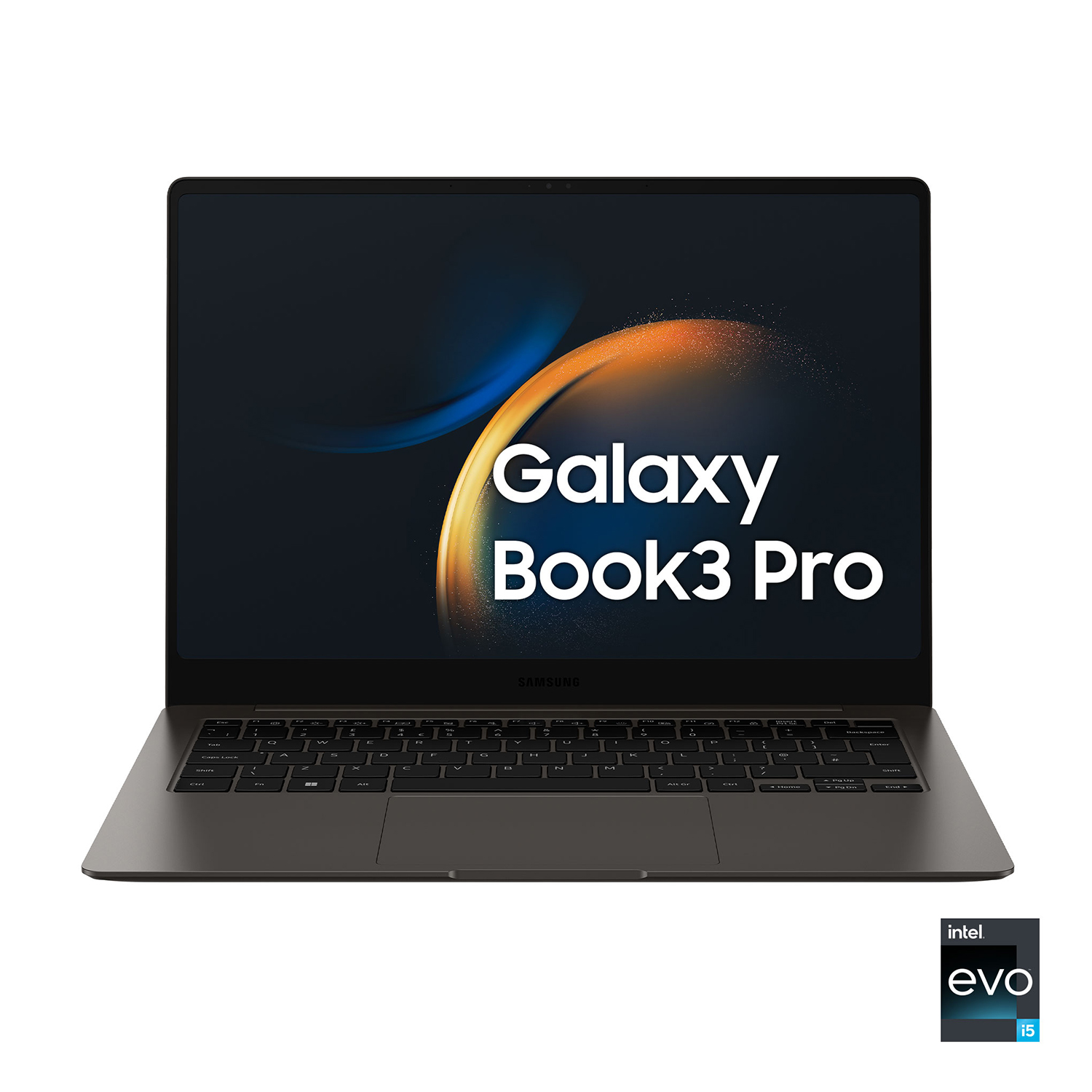 SAMSUNG Galaxy Book3 Pro, 14 pollici, processore Intel® Core™ i5, INTEL Iris Xe Graphics, 8 GB, SSD 512 GB, Graphite