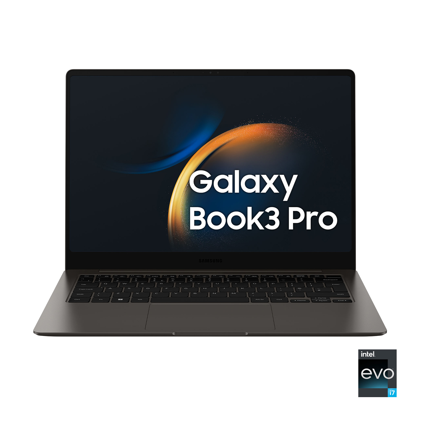 SAMSUNG Galaxy Book3 Pro, 14 pollici, processore Intel® Core™ i7, INTEL Iris Xe Graphics, 16 GB, SSD 512 GB, Graphite