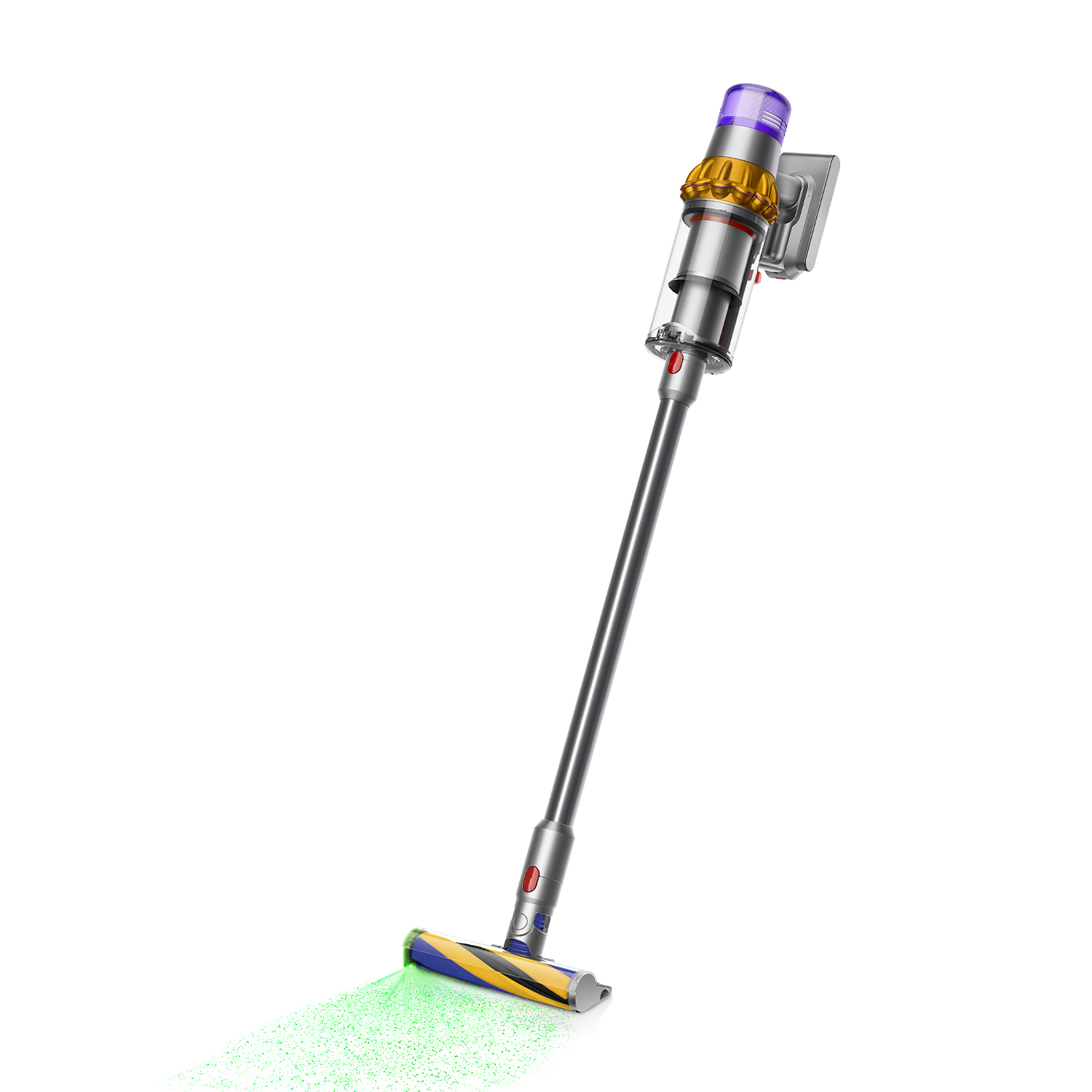 DYSON V15 Detect Absolute scopa elettrica senza filo, Senza sacco, 660 W