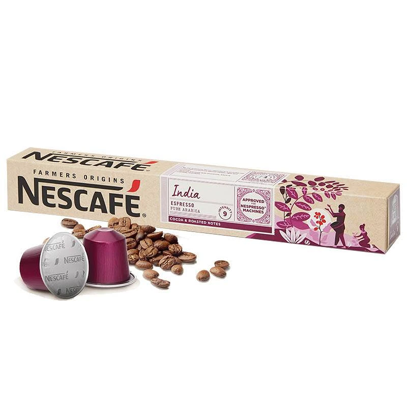 Nescafé Andes lungo 10 cápsulas para máquinas Nespresso®