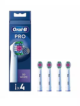 Oral B Opzetborstels 3d White Pack Van 4