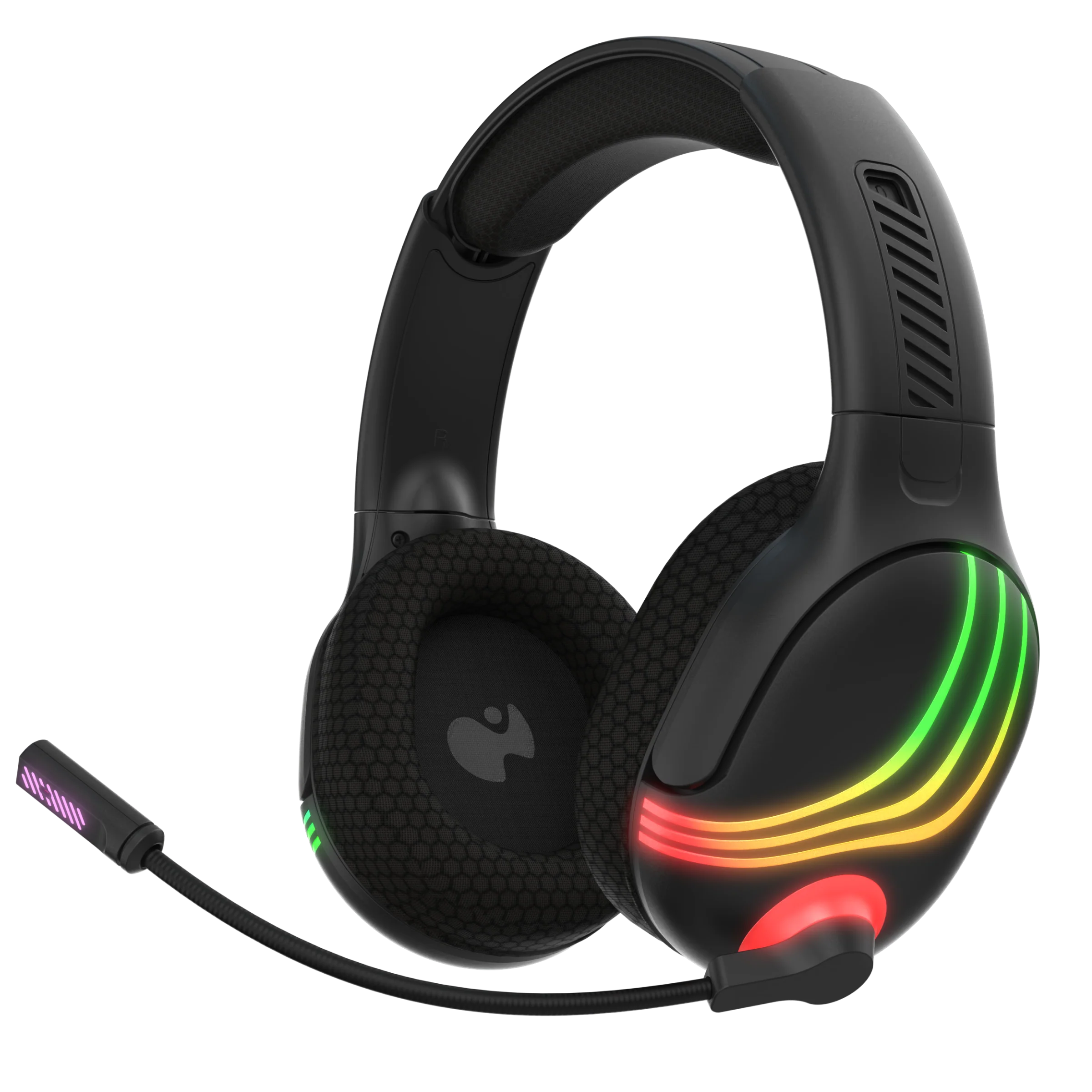 PDP LLC Wireless Black Afterglow™ Wave, Over-ear Gaming Headset Bluetooth Schwarz