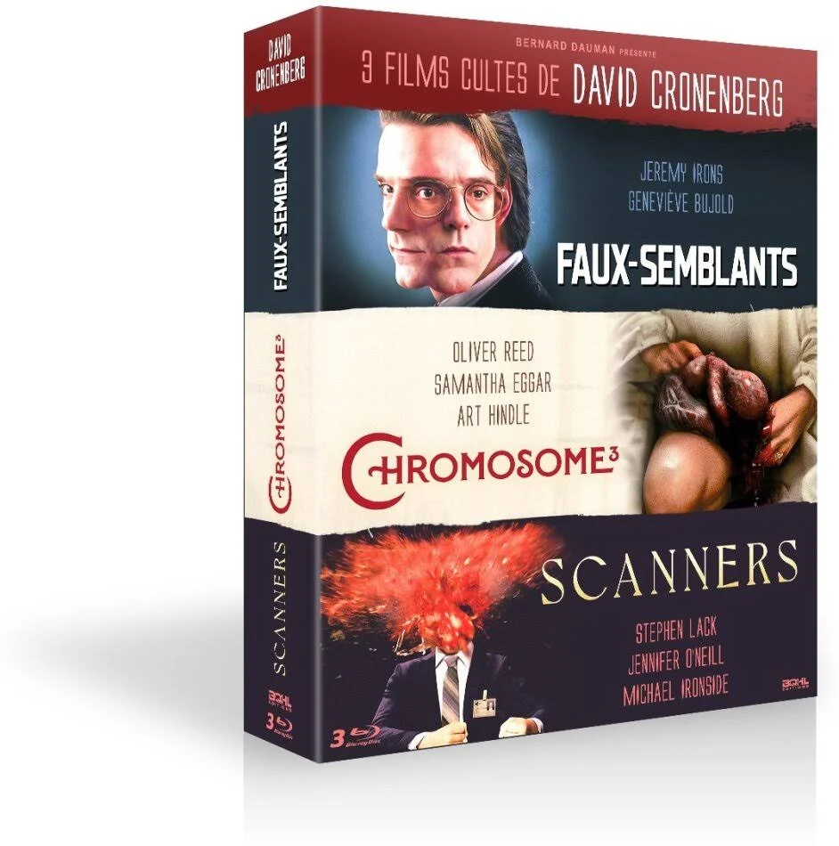 Cld Distribution David Cronenberg Boxset Drie Cultfilms - Blu-ray