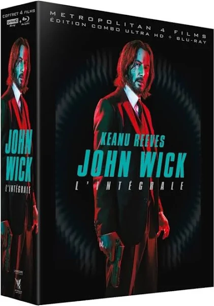 Metropolitan Filmexport Boxset : John Wick 1 Tot 4 - 4k Ultra Hd Blu-ray