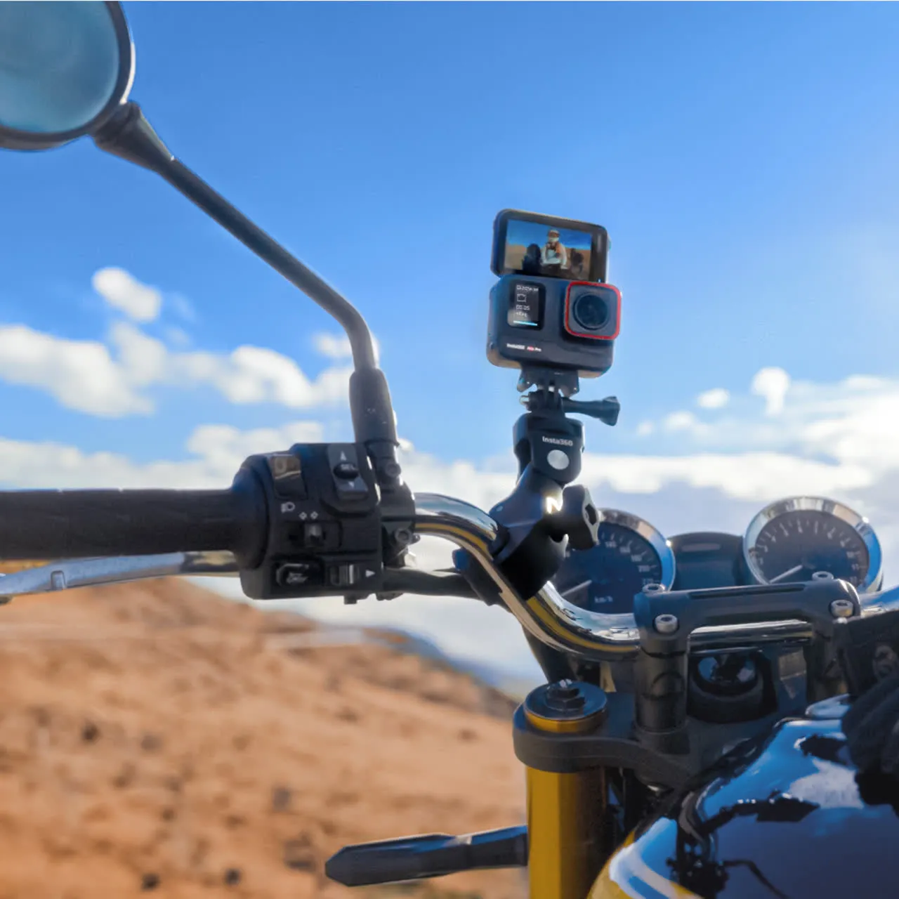 Thumbnail - INSTA360 Schwerlast Klemme, Action Cam Halterung, Schwarz