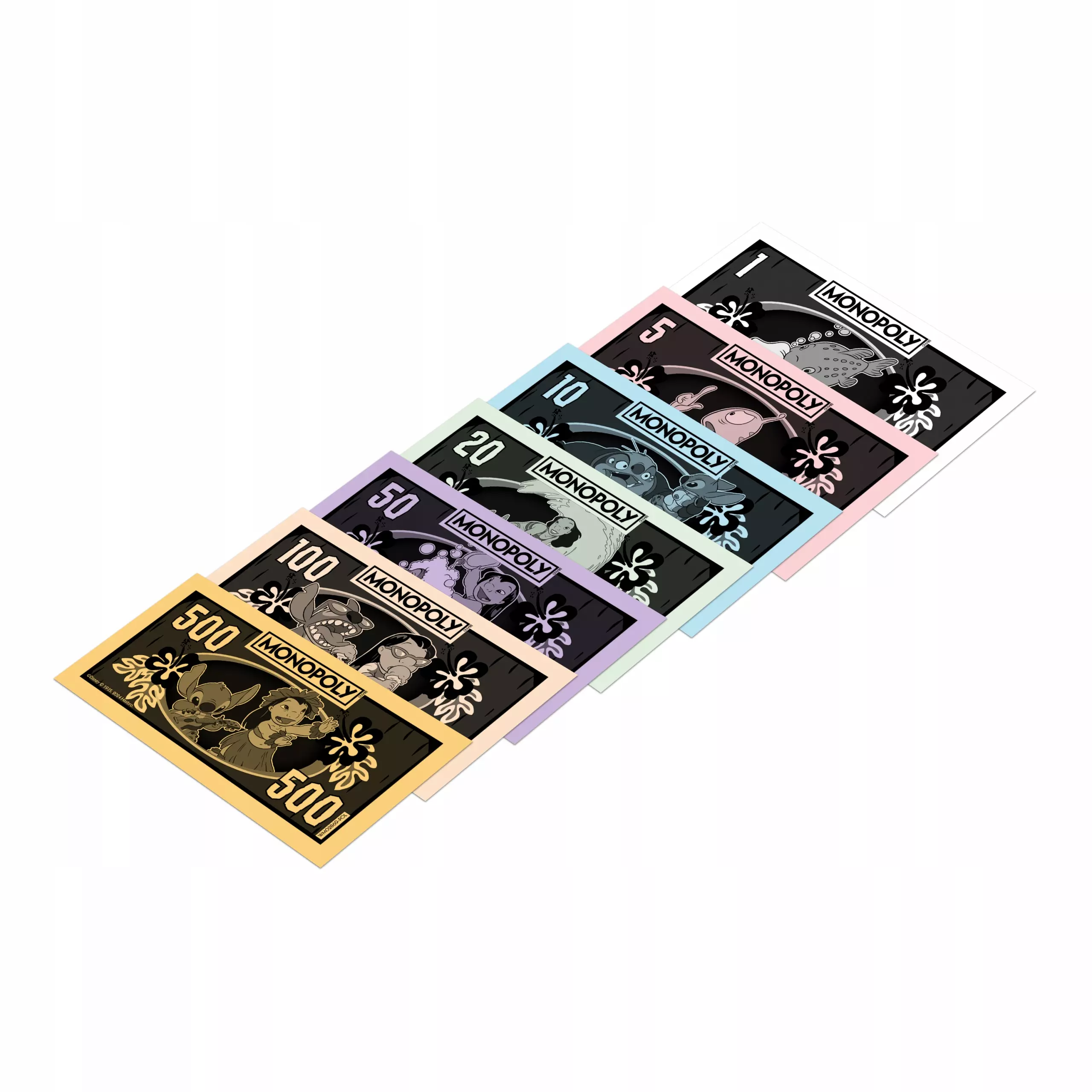 Gra towarzyska WINNING MOVES Monopoly Lilo & Stitch Wielokolorowy – zdjęcie 3