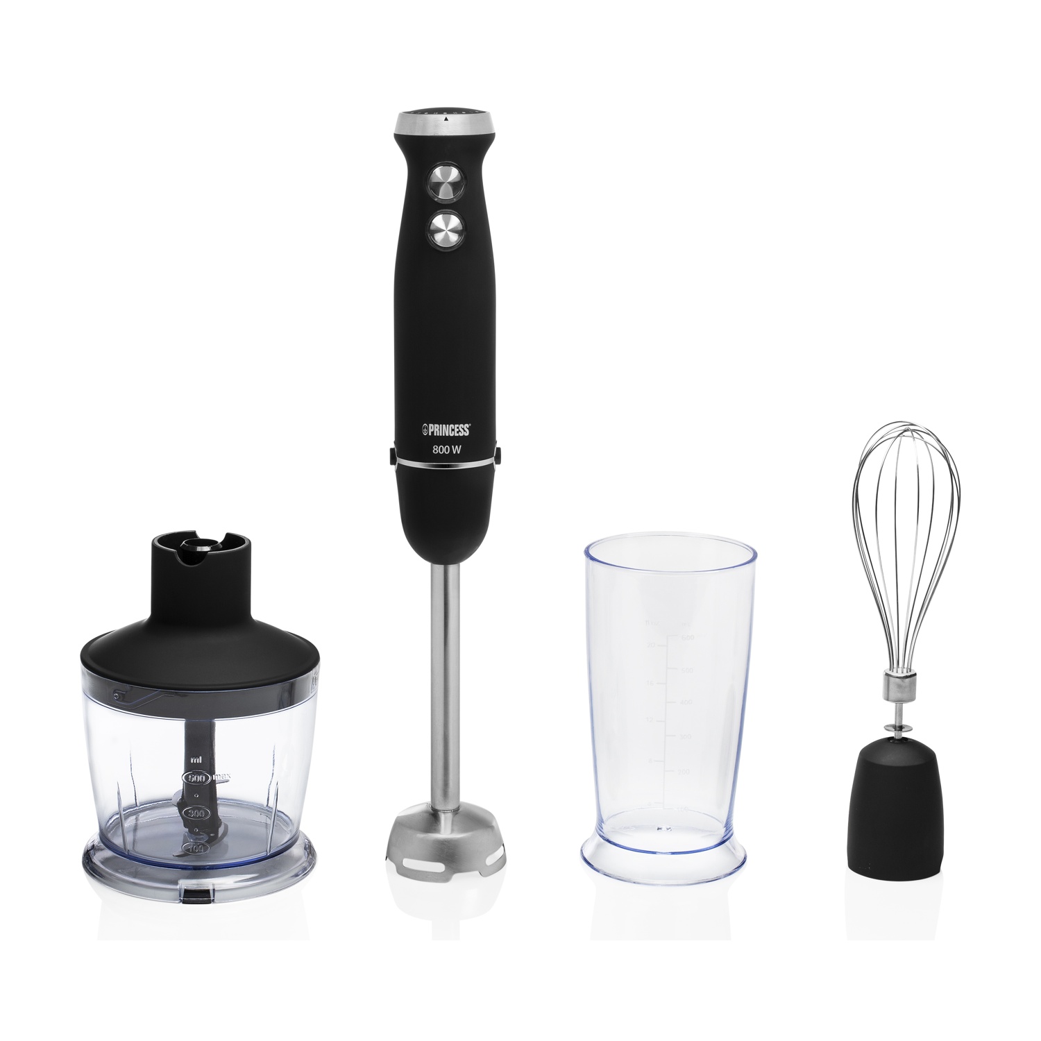 Frullatore AD Immersione Princess 221220 SET Mixer Immersio