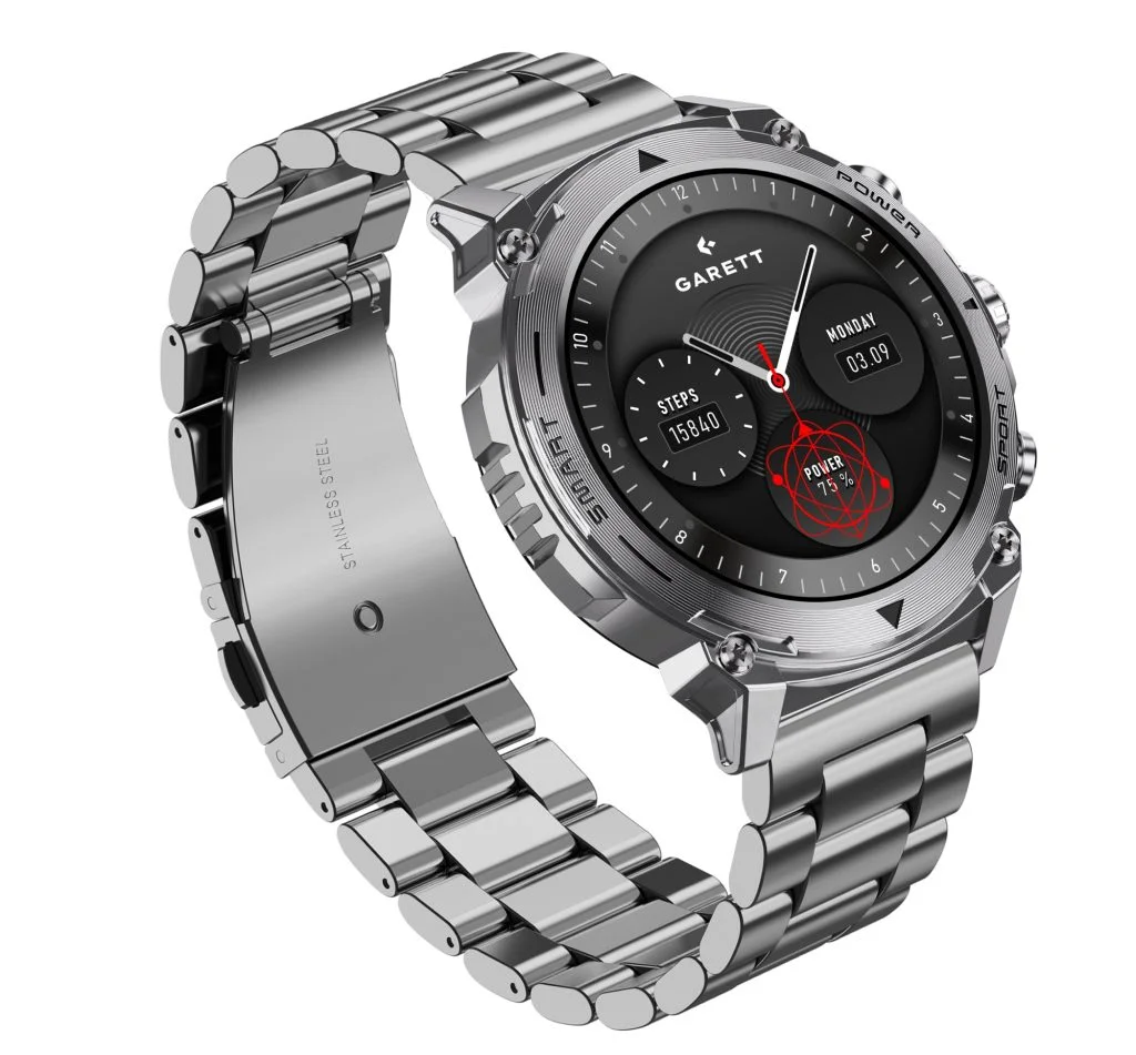 Smartwatch GARETT Atom Srebrny