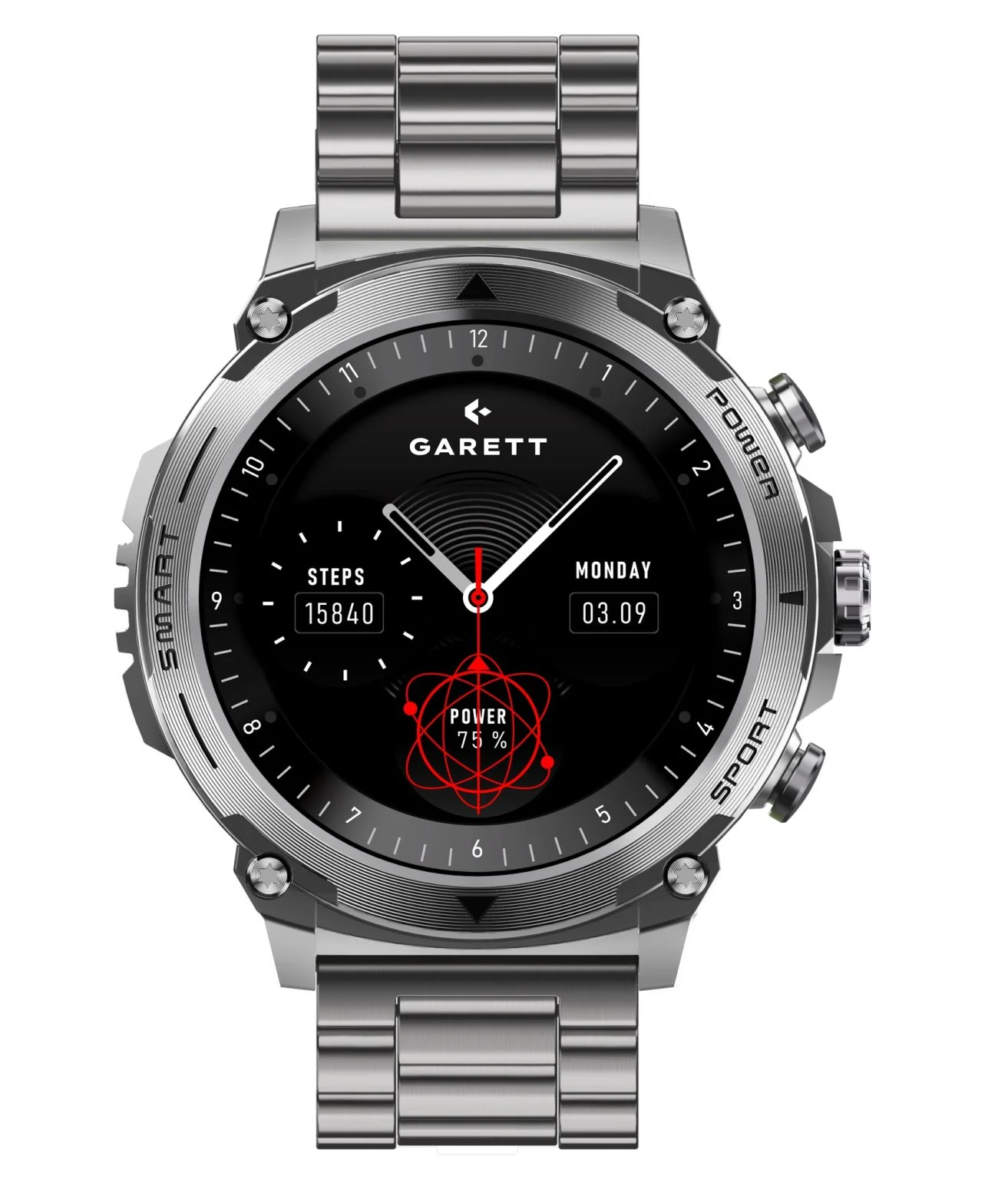 Smartwatch Garett Atom Grafitowy (5904238486863) – zdjęcie 2
