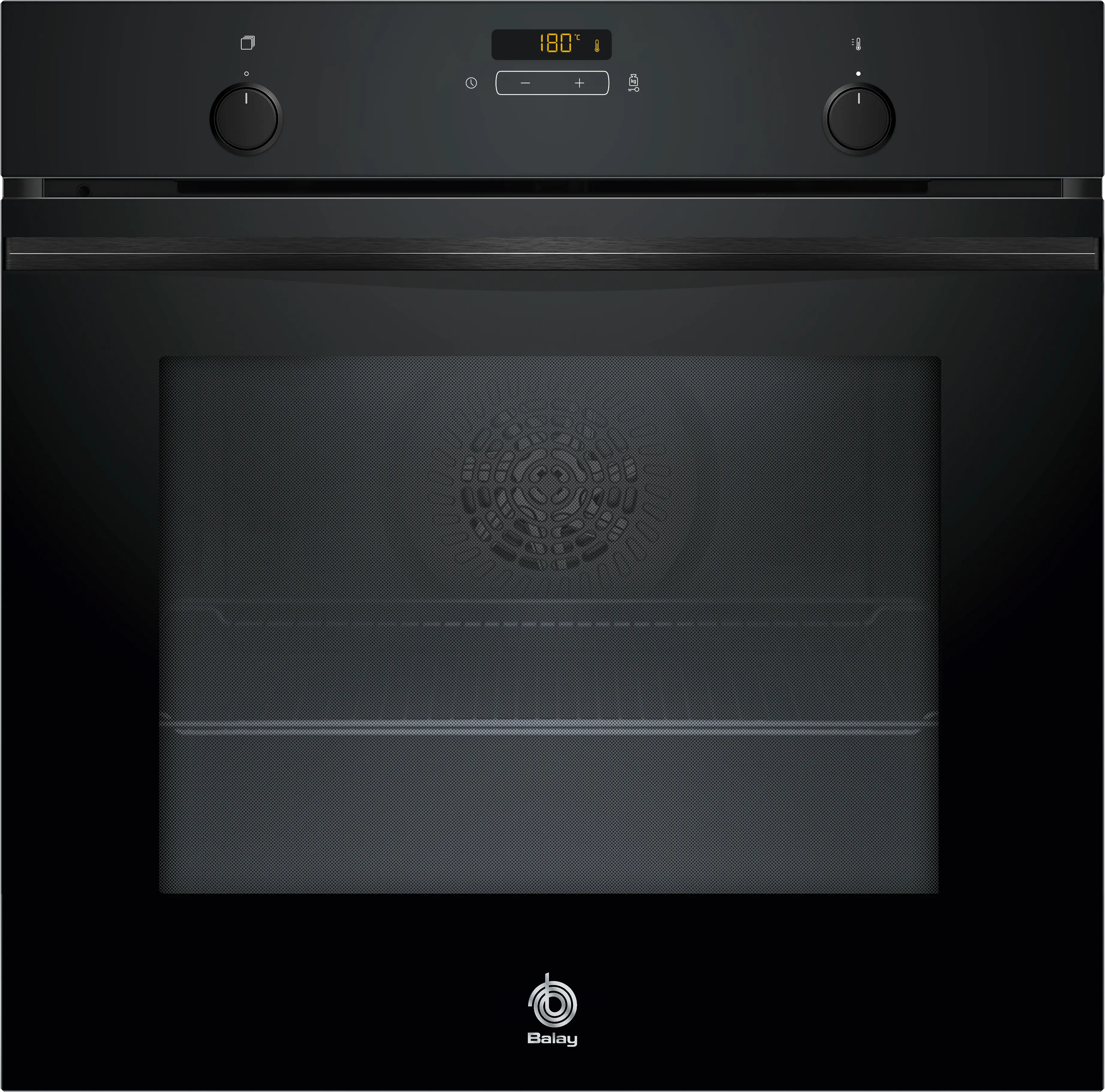 Balay 3HA5749N3, Serie Cristal, Multifunción, Pirolítico y por agua, 71 l, Aire Profesional 3D con vapor, AutoChef, 60 cm, Negro