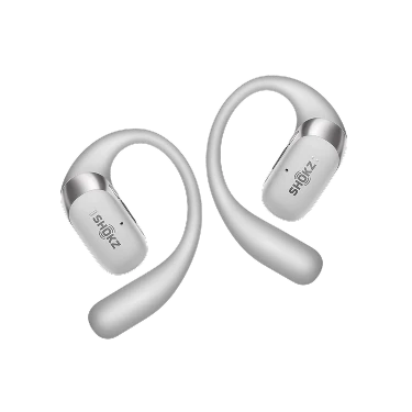 Shokz OpenFit 2+, 48h Autonomía, Open-Ear, Resistencia agua IP55, Micrófono con cancelación de ruido, Dolby Audio, Gris