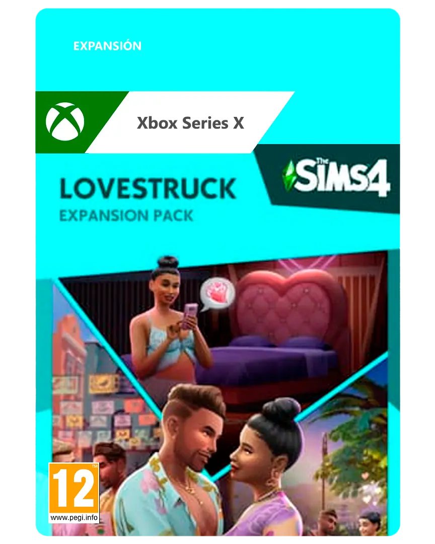 Xbox Series X S Los Sims™ 4 ¡Viva el Amor! (Pack de Expansión) (*Juego no incluido) (Código descarga)