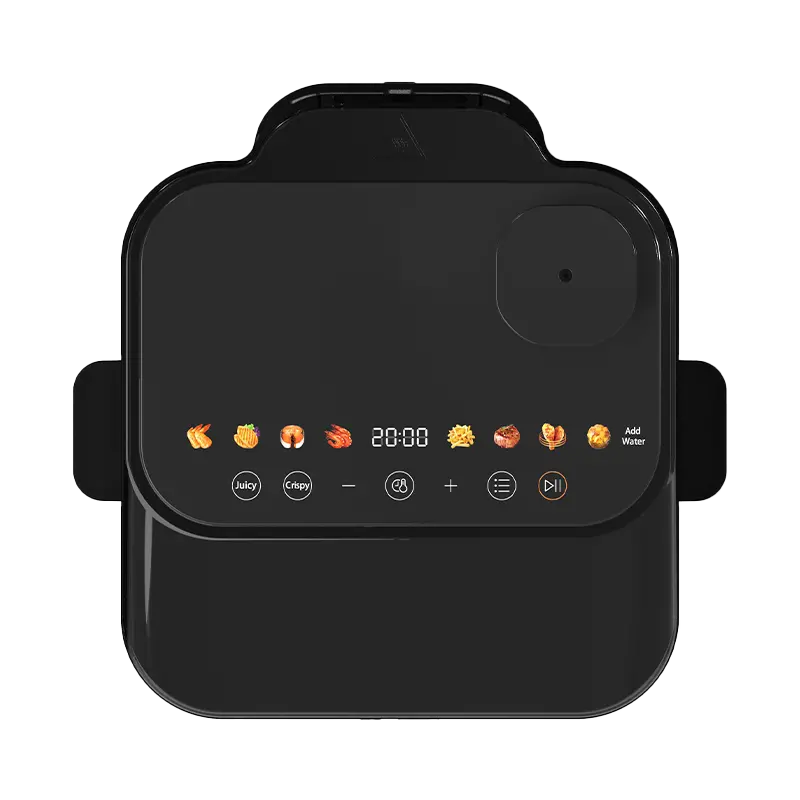 Air Fryer Frytkownica beztłuszczowa MIDEA MF-CY75C2​​ z funkcją pary i okienkiem do obserwacji postępów gotowania – zdjęcie 2