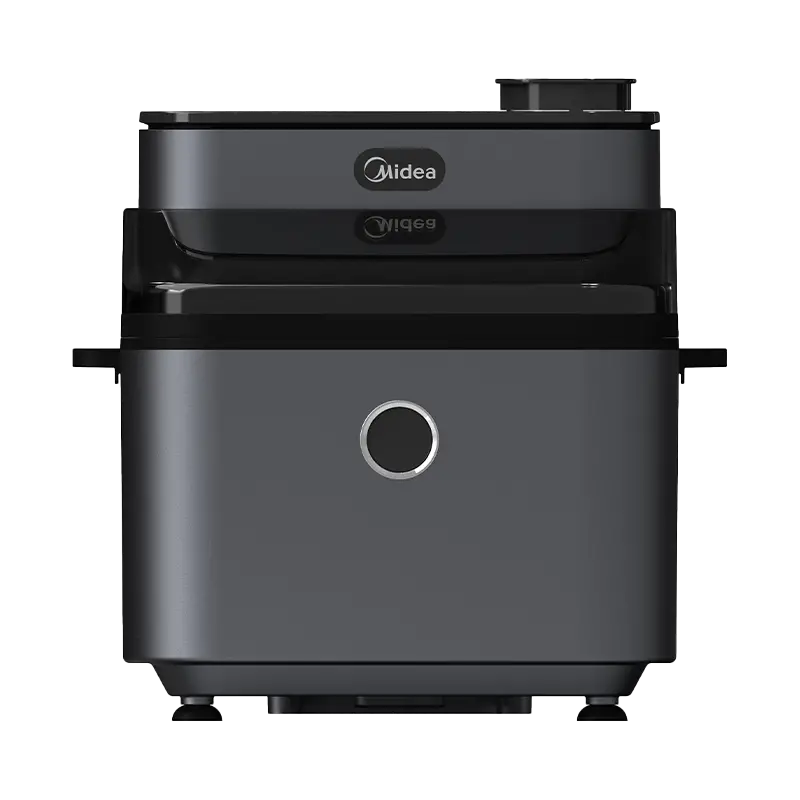 Air Fryer Frytkownica beztłuszczowa MIDEA MF-CY75C2​​ z funkcją pary i okienkiem do obserwacji postępów gotowania
