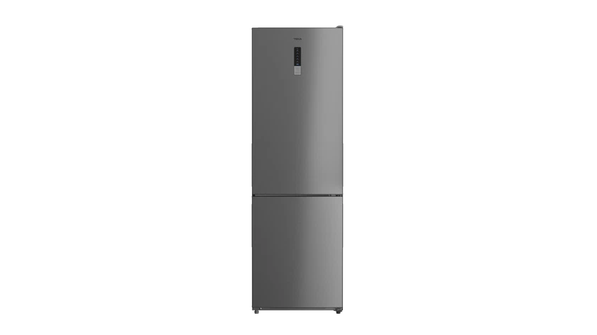Frigorífico combi - Teka NFL 345 C, No Frost, 188 cm altura, 310l, Iluminación LED Superior, FreshBox, Inox