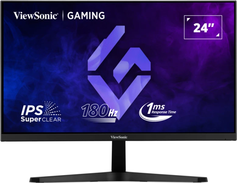 VIEWSONIC VX24G1-HD 23,8'' Sík FHD 180 Hz 16:9 IPS Gamer Monitor