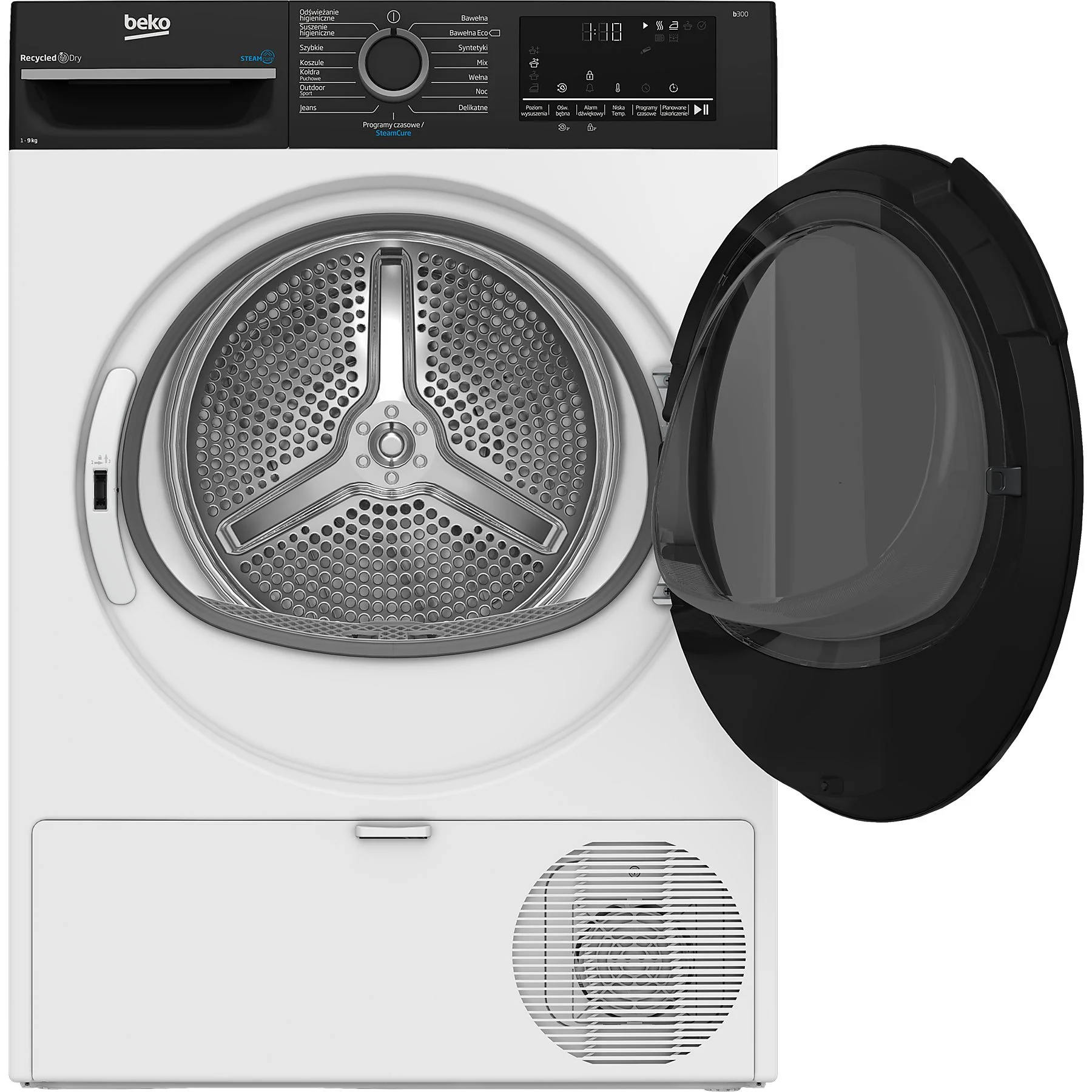 Beko b300 BM3T49249WBDC SteamCure 58,6cm 9kg – zdjęcie 2
