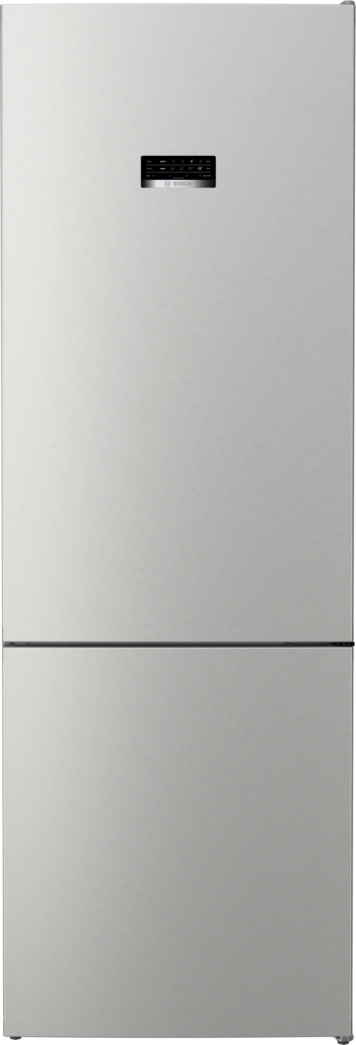 Bosch KGN493IDA, Serie 4, Total No Frost, 203 cm, 438 l, VitaFresh, Acero antihuellas