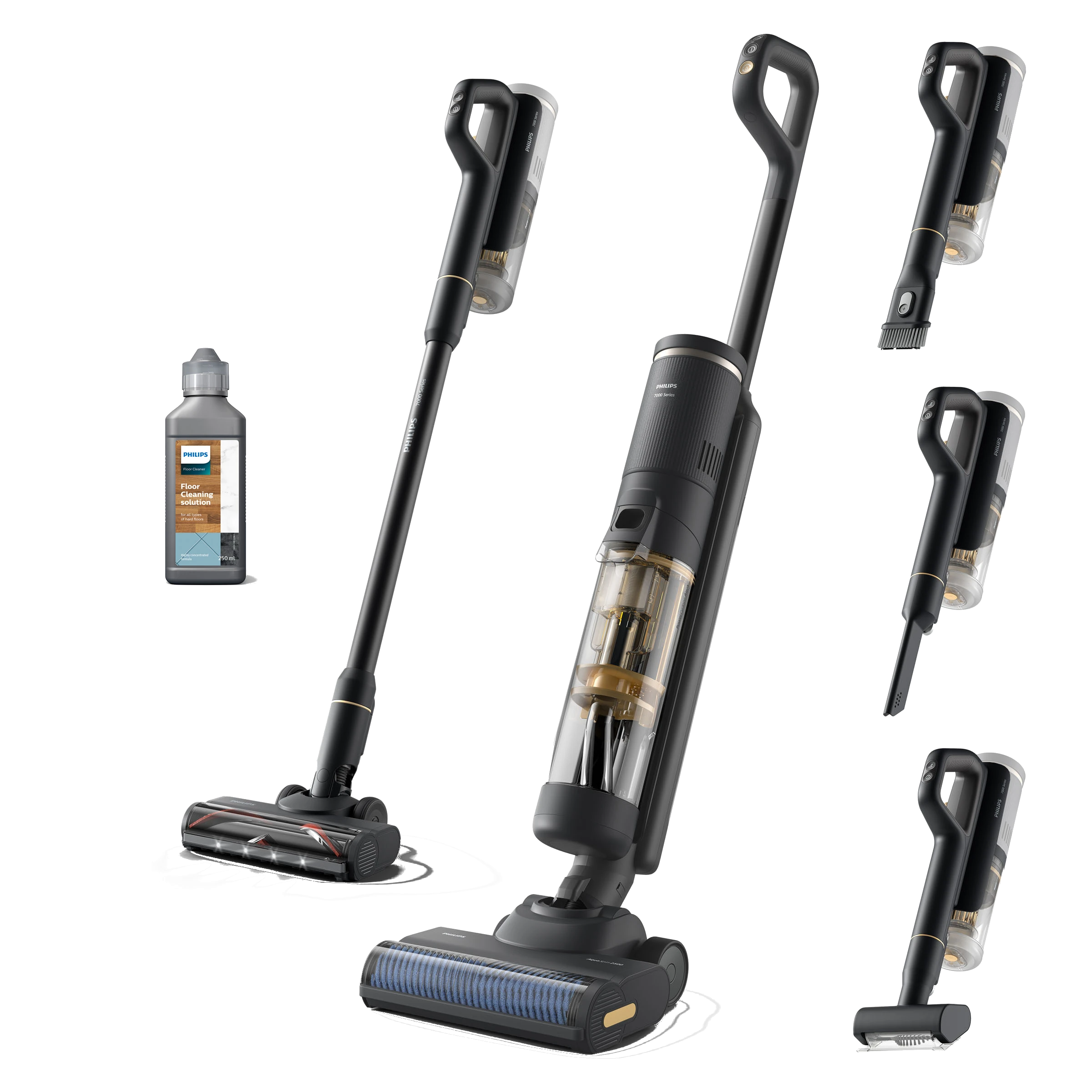 Philips AquaTrio XW7264/11 60min Funkcja mycia Wymienny akumulator Mini elektroszczotka