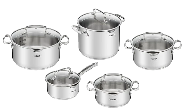 Tefal Duetto+ G719SA Indukcja Stal nierdzewna 10 elementów