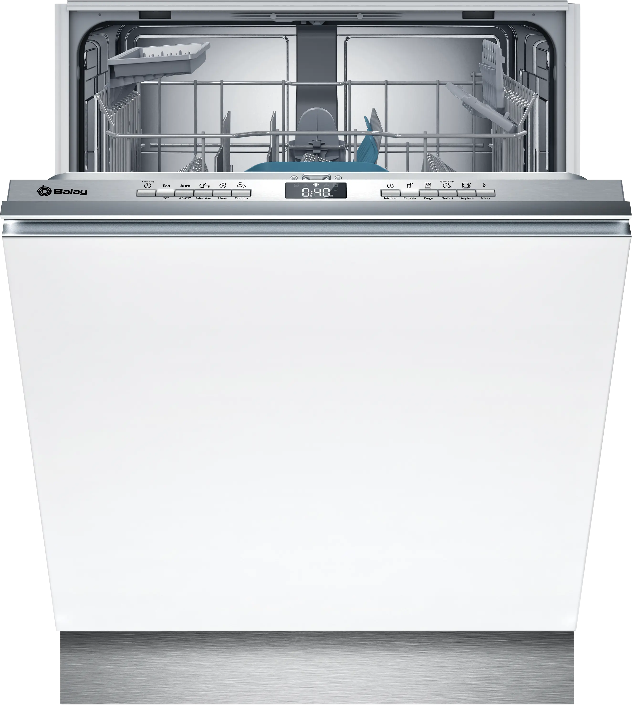 Lavavajillas - Balay 3VF5032DP, 13 servicios, 5 programas, 59.8 cm, Sin panelar