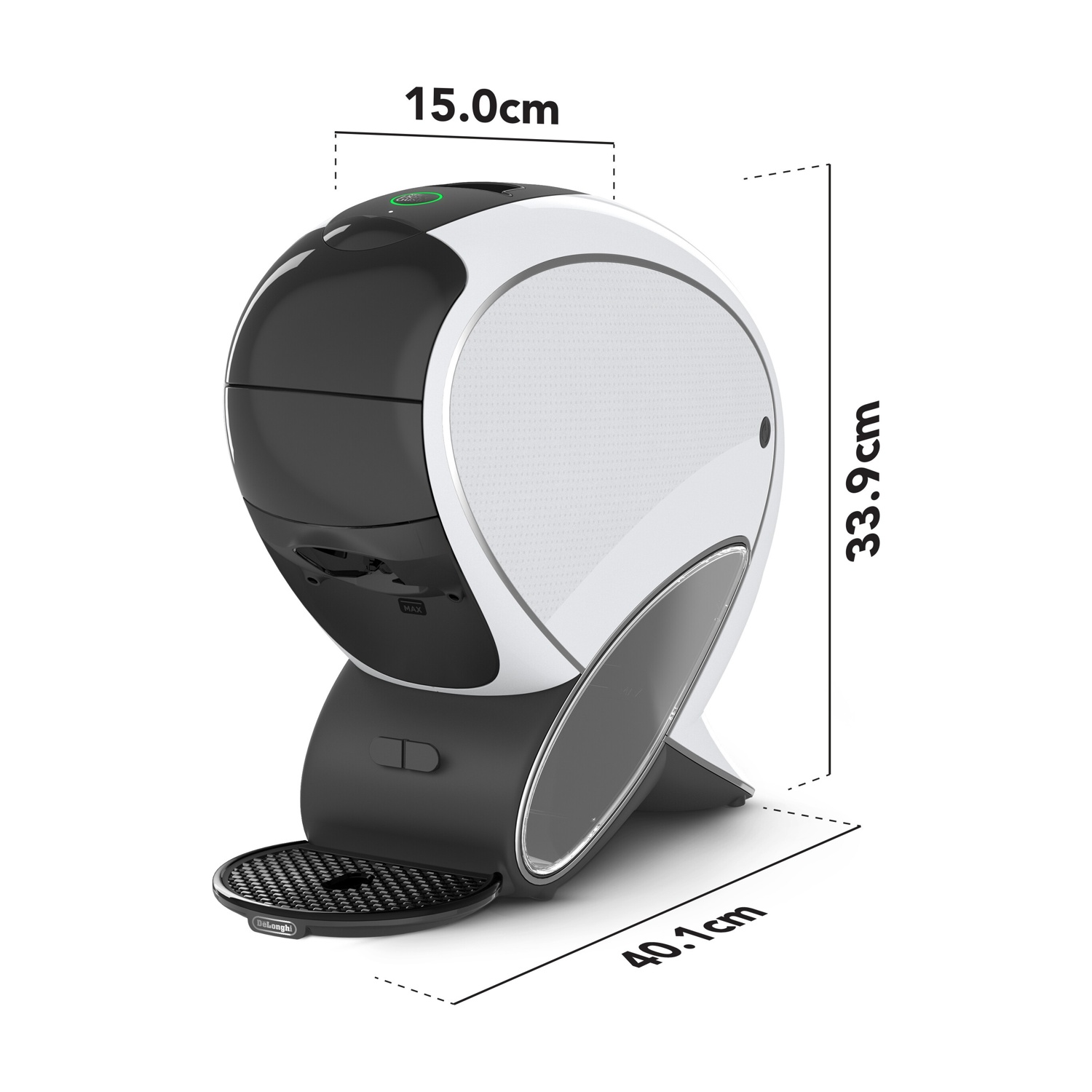 MACCHINA CAFFÈ CAPSULE DE'LONGHI NEO LATTE, Compatibile con Capsule Nescafè Dolce Gusto Neo, Pressione pompa 15 bar, Potenza 1600 W, Serbatoio acqua 1,3 l, Multicolore