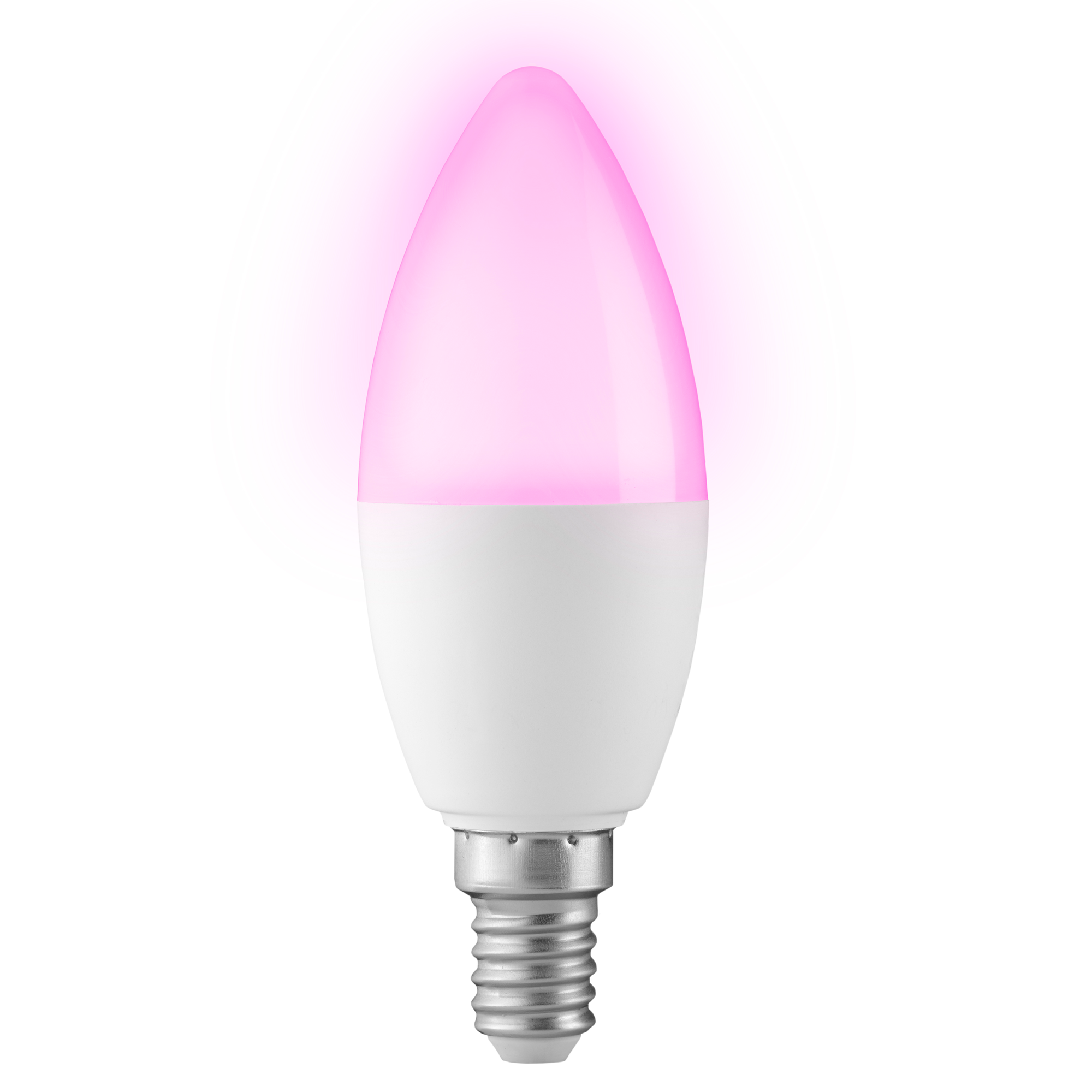 ALECTO smarte,mehrfarbige WLAN-LED-Glühlampe E14-Sockel RGB SMARTLIGHT30 - mit