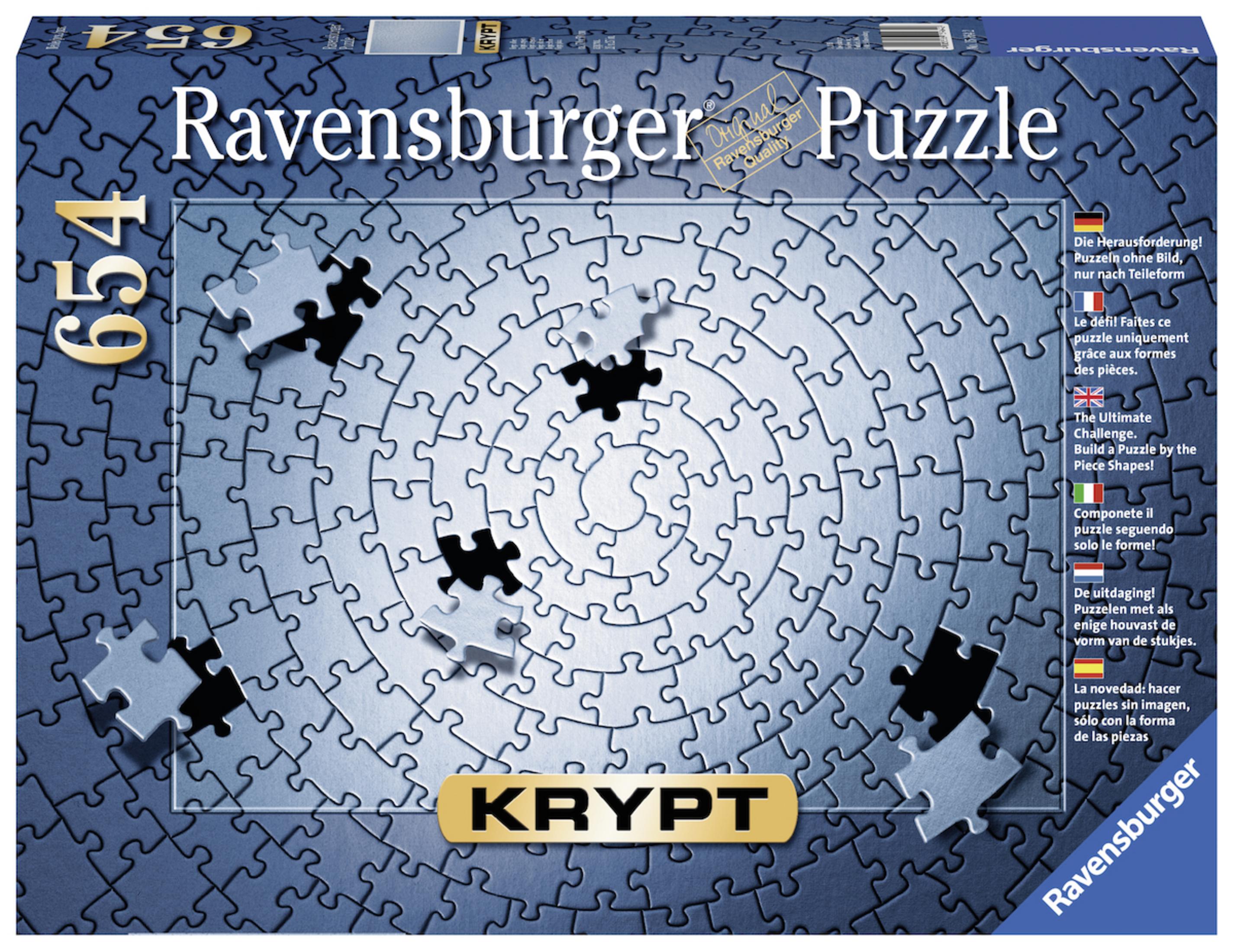 RAVENSBURGER 15964 KRYPT Puzzle SILBER