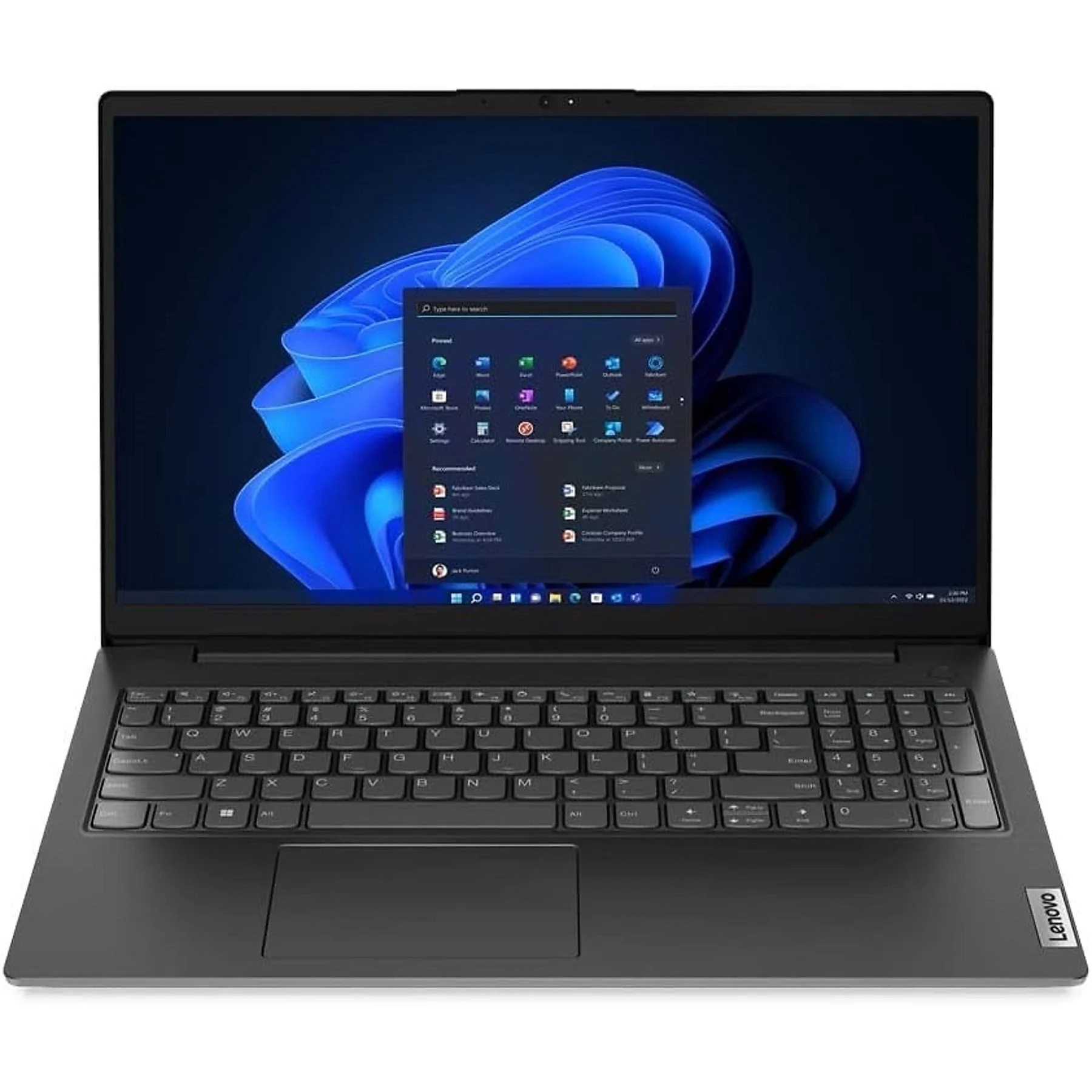 LENOVO | 15,6" | Intel N6000 | Office 2024 |, Notebook, mit 15,6 Zoll Display, Intel® Pentium® Silver,N6000 Prozessor, 16 GB RAM, 512 GB SSD, Intel® UHD Graphics, Schwarz, Windows 11