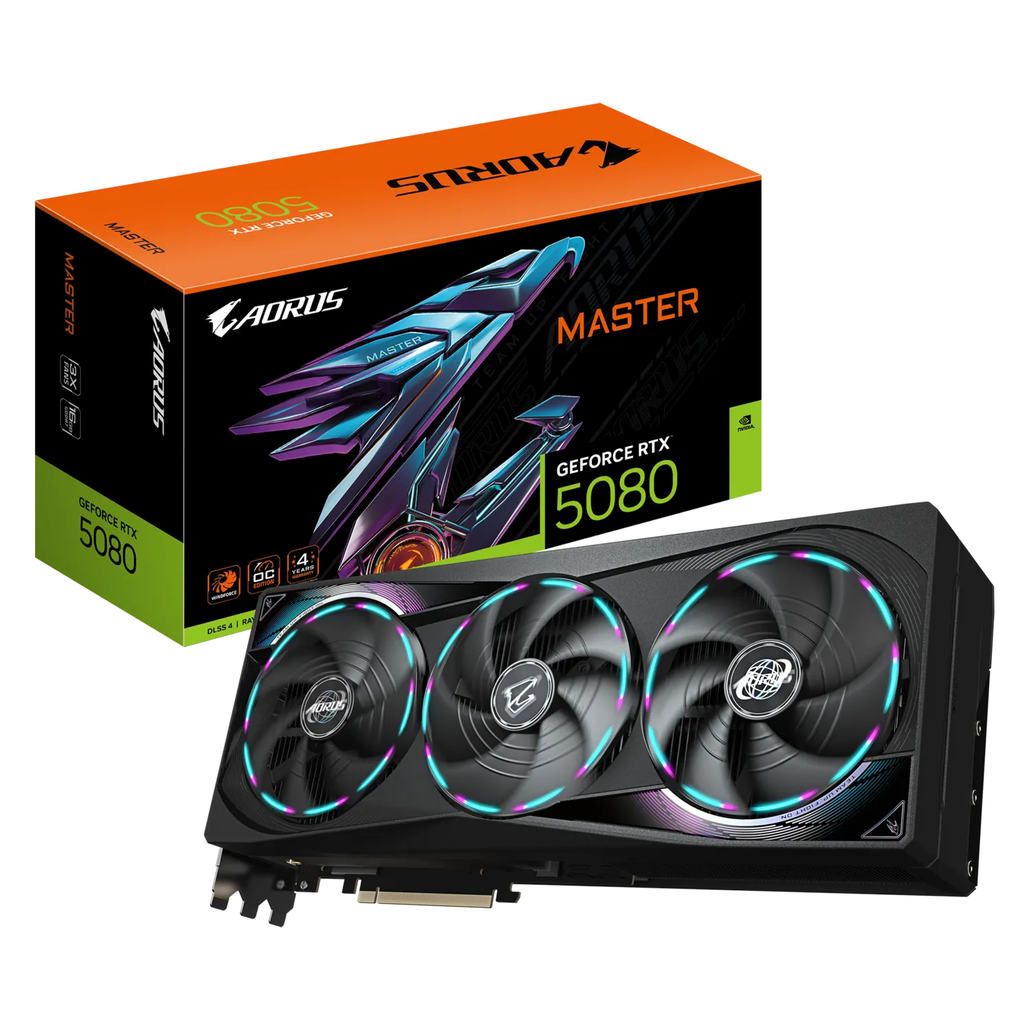 GIGABYTE GeForce RTX 5080 MASTER (NVIDIA, Grafikkarte)